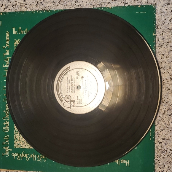 Vintage A Partridge Family Christmas 🎄 Card Vinyl Record - Picture 3 of 4